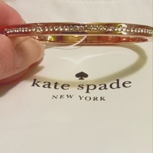 Kate spade rose gold bangle. NWT